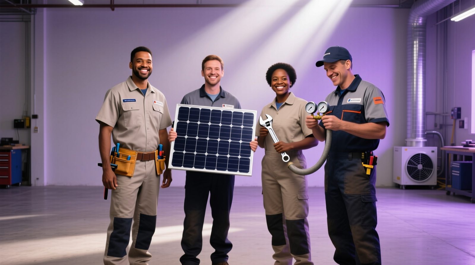 Connect with verified electricians, solar installers, plumbers, and HVAC experts in your area. Every pro is background-checked and reviewed.